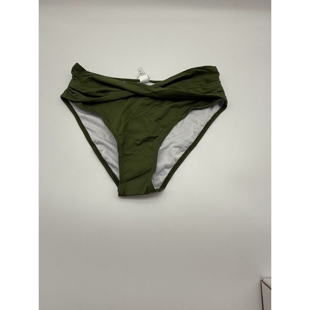 Tempt me Twist Bikini High Cut Bathing Suit Bottom size XL